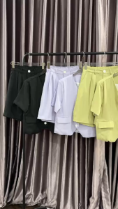 SV 6571 - Posha Set | Silvervogue | Set Atasan dan Celana Katun Poliester Pakaian Wanita