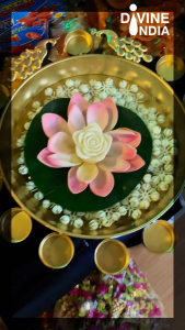 Decorative Metal Urli Bowl for Home Alter or Deepavali Decoration - D4