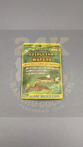 FRY MASTER SPIRULINA WAFERS 50G ALGAE WAFER FOOD FOR PLECO CATFISH & BOTTOM FEEDERS SLOW SINKING FISH FOOD