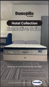 Dunlopillo Classic Executive Suite 11Inch (28cm) SilverCool Individual Pocketed Spring Mattress (Hotel Collection) Tilam Queen/ King 冷床 袋装弹簧床 双人床