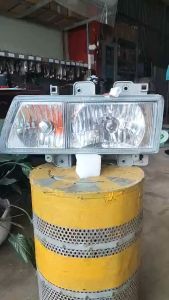 Đèn pha xe tải lắp cho xe thùng JAC Chiến Thắng 25 tấn xe ben 5 tấn Loại đèn mặt thủy tinh xi nhan rời