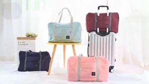 Duffel Bag Travel Bag Large Luggage Foldable Travel Bag Melancong Wind Blow Multi color travel bag Large capacity travel bag waterproof clothing storage folding bag nylon bag fitness bag handbag handbag