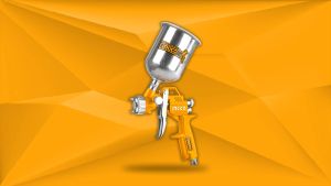 Air Spray Gun 400ml INGCO ASG4041 Tabung Atas Semprot Cat Angin 400cc