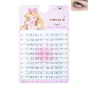 Mi Nối Mi Dưới Tự Nhiên 10 Hàng 4-7mm Cụm Mi Riêng Lẻ Số Lượng Lớn Dành Cho Trình Diễn Thời Trang Khiêu Vũ Đám Cưới