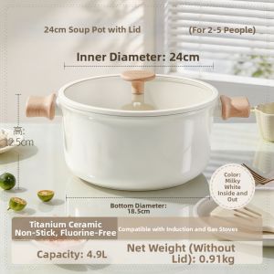 CAROTE | Titanium Ceramic Non-Stick Multi-Cooker