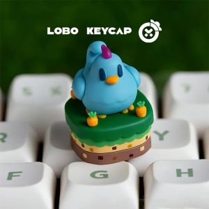 52TOYS | Cartoon Stardew Valley Series Chicken Image Role Fun Keyboard Decoration Cute Esc Keycap Resin Material Customization Periphery