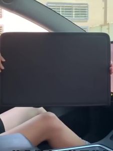 Vỏ Bảo Vệ Màn Hình Chống Tia UV 16 Inch Cho Tesla Model 3/Y/YL 2026 Bao Da PU Chống Bụi Cho Màn Hình Điều Khiển