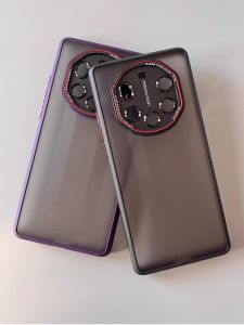 Huawei Mate40RS Porsche Design Edition Phone Case Mate50RS Skin-like Metal Lens Protective Cover for Mate70 Anti-fall Full-edge Protection