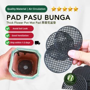 Pad Pasu Bunga Mesh Pasu Flower Pot Mat Flower Pot Hole Mesh Mat Pad Plant Potting Bonsai Bottom Grid Mat 花盆垫 园艺花盆孔网垫 植物盆栽盆景底部网格垫