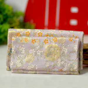 Thickened Flocking Silk Cloth Phone Bag Vertical Style Smartphones Wallet Portable Universal Fabric Pouch for Jewelry Storage