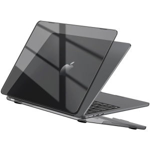 Black Clear Laptop Case for Macbook Neo 2026 Air 13.6 M4 15 M3 Hard Cover for Mac Book Pro 13 M1 Chip M2 12 14 16 M5 Hard Sleeve