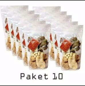 PAKET HEMAT 10 BKS BASO CIRAWANG ( BASO ACI TULANG RAWAN /RANGU )