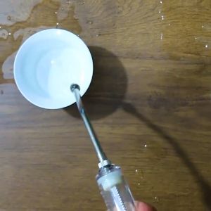 1/2/5Pcs Oral Drencher Nozzle Stainless Steel for Drenching Piglets, Goats, Cattle, and Small Animals