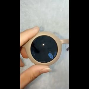 Kacamata Anak Gaya Vintage Retro Jhon lenon Bulat Boboho Warna Doff Matte Anti Silau UV Debu Model NEW TRENDY Kekinian TERLARIS - GRATIS KOTAK KACAMATA