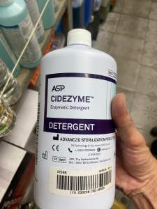 (Chai 1000ml) Dung dịch tẩy rửa dụng cụ y tế hoạt tính Cidezyme