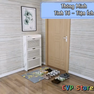Tủ Giày Thông Minh Tủ Đựng Giày Dép Kệ Giày Thông Minh Tủ Giày Mỏng Tiết Kiệm Diện Tích Chất Liệu Chống Nước GIÁ XƯỞNG