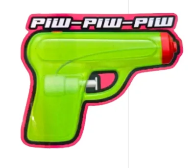Sticker PISTOL PIW PIW PIW Viral Tiktok Stiker Printcut