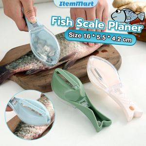 ItemMart Fish Scale Remover Scaler Planer Cover Creative Kitchen Tools