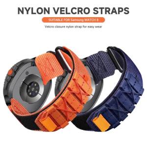 Dây Đeo Nylon Cho Samsung Galaxy Watch 8 Classic 44mm 40mm Dây Đeo Đồng Hồ Thể Thao Thay Thế Correa Tương Thích Với Các Phụ Kiện Thông Minh