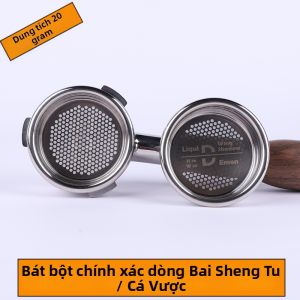 forsso | Giỏ Lọc Hai Lớp Chính Xác cho Máy Pha Cà Phê