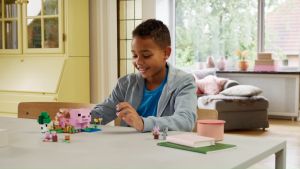 LEGO MINECRAFT 21268 Đồ Chơi Lắp Ráp Ngôi Nhà Của Những Chú Heo Con (238 Chi Tiết)