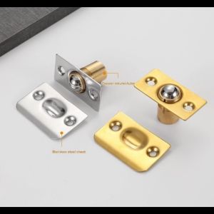 Stainless steel Door closer door clasp top bead invisible door clasp door spring clasp bead