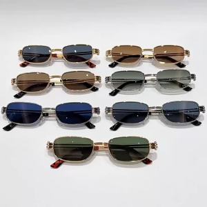 2026 Brand Designer Sunglasses Women Small Square Fashion UV400 Sun Glasses Metal Retro Ins Hot Shades