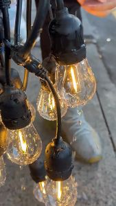 YHLAMP String Lights Outdoor 5m/10m/15m LED Lights Waterproof Festoon Fairy Light For Garden Christmas Party Light Decor