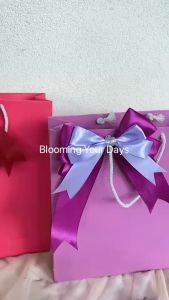 5cm Pita Satin Pita Hampers Pita Hias Pita Tempel Kado/Parcel/Hantaran/Hampers dll | Pita 2 Tumpuk Gold/Silver Satin & Organdi