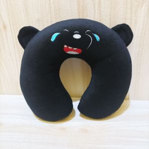 Bantal leher karakter WBB wee bare bears bantal travel ukuran dewasa bahan lembut