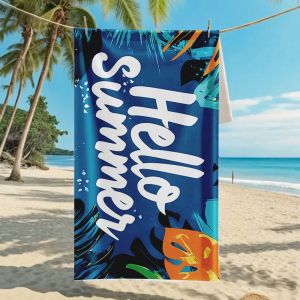 Summer Beach Towel 39.3x70.8inch Microfiber Quick-dry Bath Towel Gym Swim Yoga Outdoor Travel Camping Picnic Beach Blanket