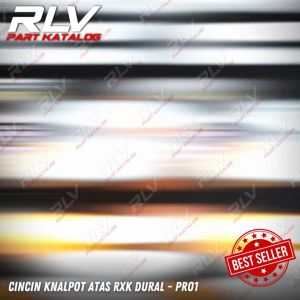 CINCIN KNALPOT ATAS RXKING DURALIUM CNC NEW MODEL
