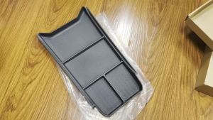 For Chery OMODA 5 C5 E5 EV Model 2024 2025 Center Console Lower Storage Box Car Tray TPE Organizers Accessories Tidying