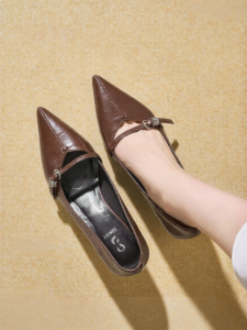 Josiny | Pointed Heel Comfortable Slip-on Womens Pumps