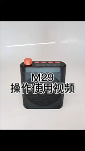 【SG Seller】Portable Voice Amplifier Lavalier Wireless Microphones Bluetooth Speaker Microphone Speaker For Teacher