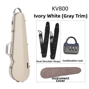 KYLIESMAN | Anti-Scratch Durable Violin Case 1.7kg with Lock