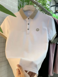 Áo Thun Nam Mùa Hè Cổ Polo Tay Ngắn Dáng Rộng Thời Trang Thường Ngày Màu Trơn Chất Liệu Cotton Pha Trộn Polyester