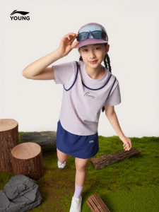 LI-NING KIDS | Cooling Quick-drying Girls Clothing Set