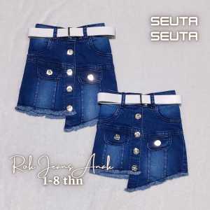 ROK JEANS ANAK PEREMPUAN 1-8 THN