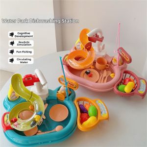 Educational Kitchen Playset Dishwasher Toy