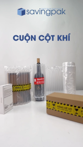 SCK03 - 30cm x 50m - Cuộn cột khí chống sốc xốp hơi đệm hơi đóng gói hàng dễ vỡ
