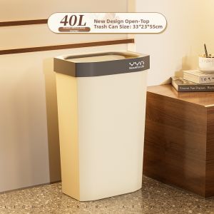 Tall Easy-to-use Large Capacity Home Trash Can 25L