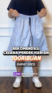 TERLARIS !! 100RIBUAN DAPAT 5 PCS CELANA PENDEK BROADSHORT BABY TERRY PREMIUM Saku Zipper Resleting Bahan Babyterry Fleece Nyaman katun boxer