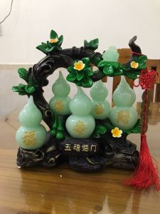 Tượng Phong Thủy Hồ Lô Ngũ Phúc Vật Phẩm Phong Thủy Làm Quà Tặng Tân Gia Khai Trương Sinh Nhật