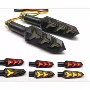 SEN RUNNING LAMPU SEIN LED RUNNING MODEL PANAH UNIVERSAL SEMUA MOTOR VIXION CBR CB XABLE TIGER SCORPIO NINJA BISON MEGAPRO NMAX AEROX