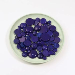5-10pcs/lot 4-25mm Round Natural Stone Cabochons Lapis Lazuli Cabochons For Jewelry Making DIY Necklace Pendant Bracelet
