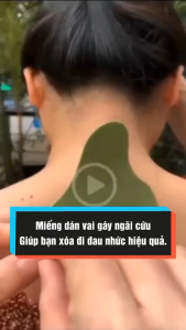 Siêu rẻ - Hộp 12 miếng dán vai thắt lưng đầu gối ngải cứu bộ 12 tấm dán thảo dược ngải cứu giúp giảm đau vai gáy miếng dán ngải cứu giảm nhứt mỏi