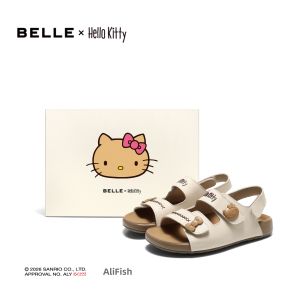 Belle | HelloKitty Collaboration Sea Salt Toast Casual Beach Sandals