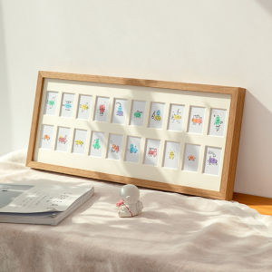 Kids DIY Photo Frame Baby Full-Year Growth Commemorative Frame Certificate Holder Wash Photos Made of Photo Frame Wall Mounting Picture Frame