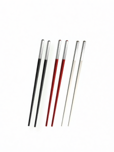 Christofle | Resin Chopsticks with Silver Tips Utensil